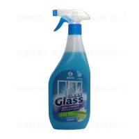 Средство для мытья стекол и зеркал 600 мл, GRASS CLEAN GLASS "Голубая лагуна", 125247