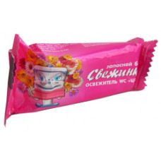 Запаска Свежинка д/унитаза Цветочный в пакете 30гр.*24