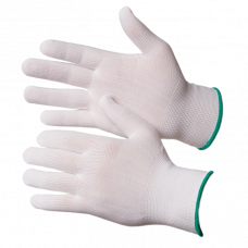 Гвард Touch Перчатки нейлоновые белого цвета без покрытия