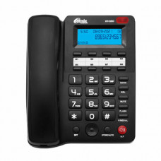 Телефон RITMIX RT-550 black, АОН, спикерфон, черный 80001483
