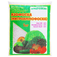 Удобрение Азофоска 1кг 1/20/960 Пермагробизнес